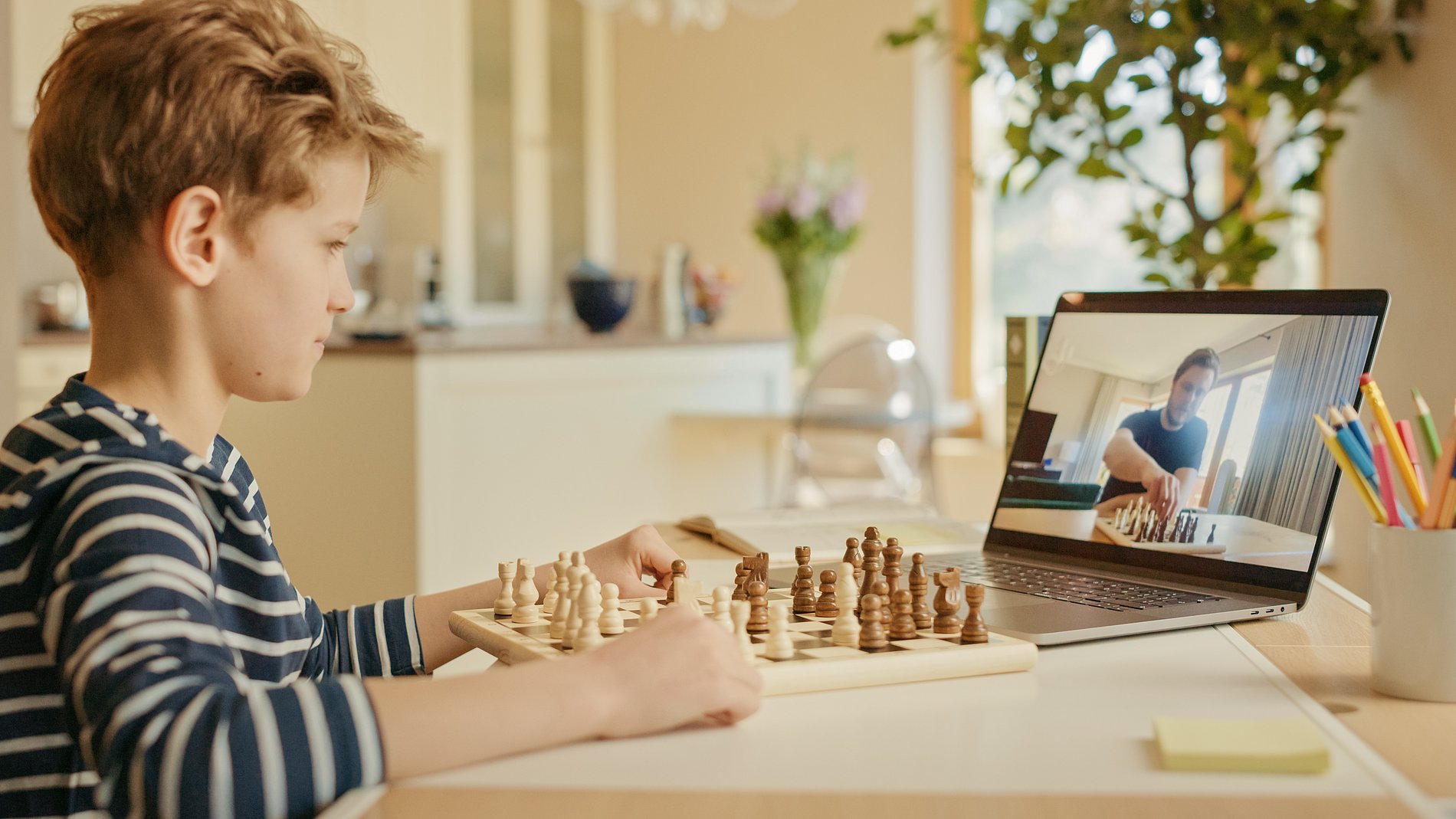 board, boy, chess, child, computer, concentrated, connection, e education, e learning, education, entertainment, family, fun, game, happy, home, home schooling, homeschooling, intellectual, intelligence, internet, kid, laptop, learn, lecture, lecturer, lesson, man, online, online education, people, play, player, portrait, pupil, remotely, schoolchild, screen, side, skill, strategy, student, study, studying, success, tactics, talented, teacher, teaching, technology, tournament, video call, young